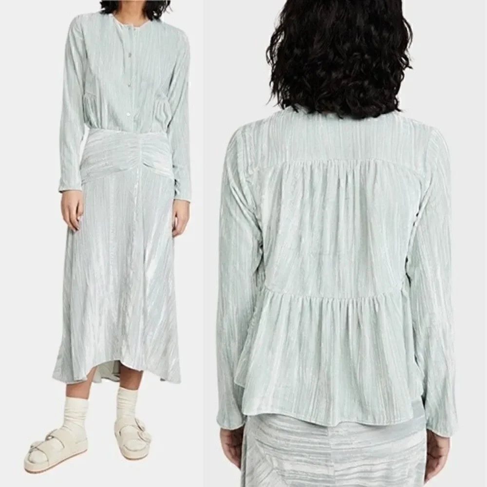 Vince ruched velour